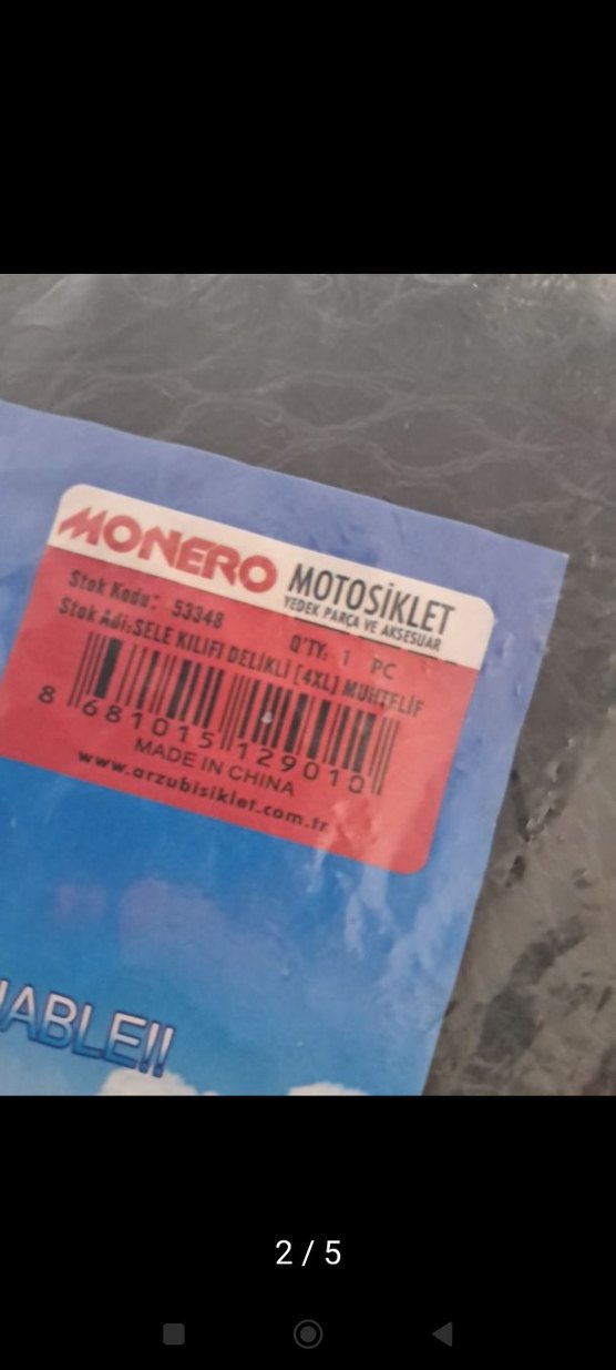 Yılan Desenli Motosiklet sele kılıfı Koruyucu - Görsel 4