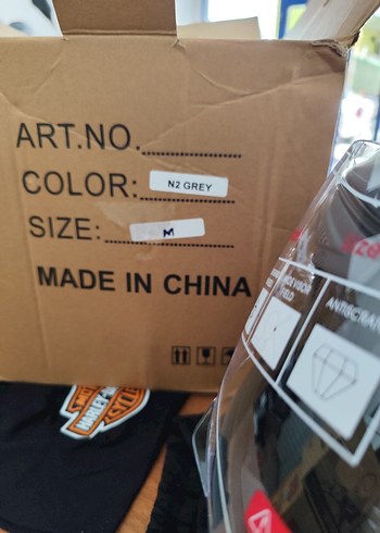 JK çene açılır güneş gözlüklü L beden Motosiklet Kaskı - Görsel 6