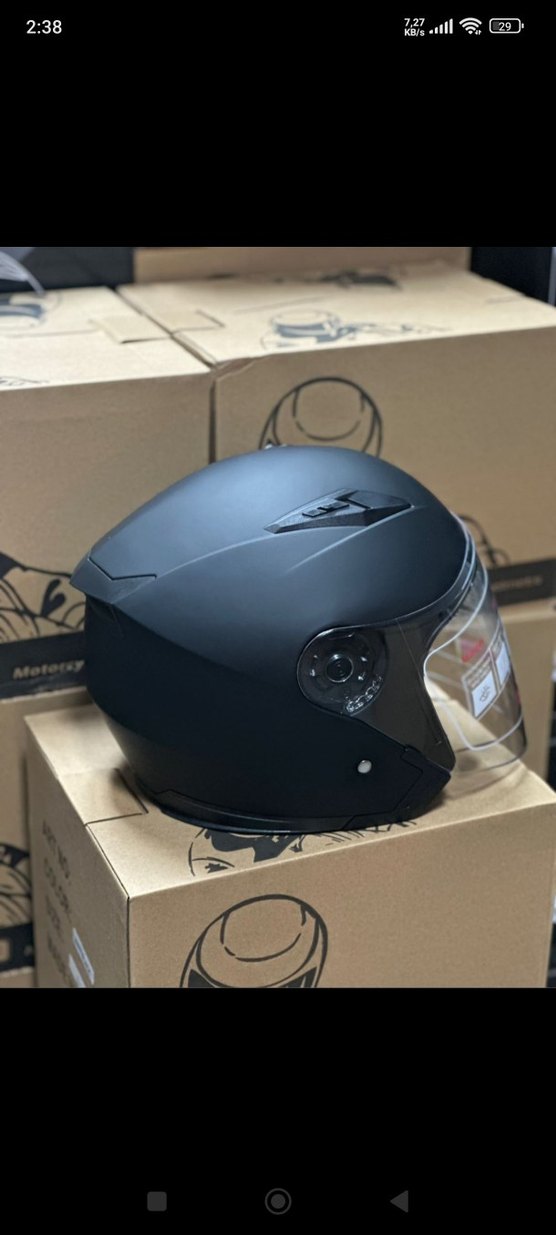 M L beden JK ÇENE AÇILIR GÜNEŞ Gözlüklü Siyah Motosiklet Kaskı - Görsel 4