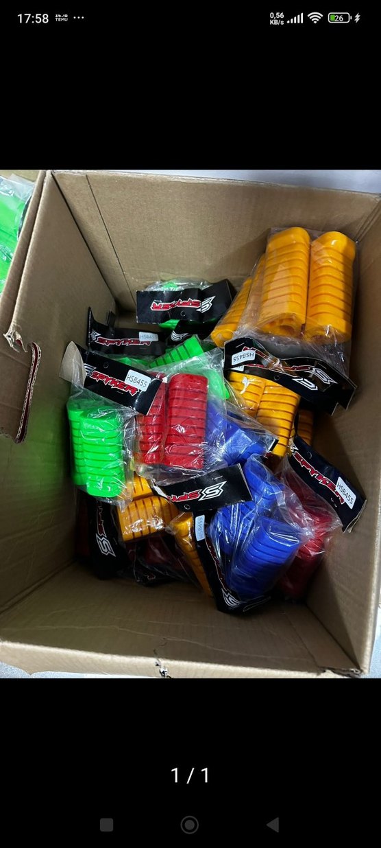 Renkli Çeşitli motorsiklet Aksesuarlar - Görsel 2