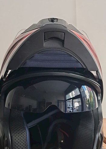 RS2 çene açılır güneş gözlüklü kask - Görsel 6