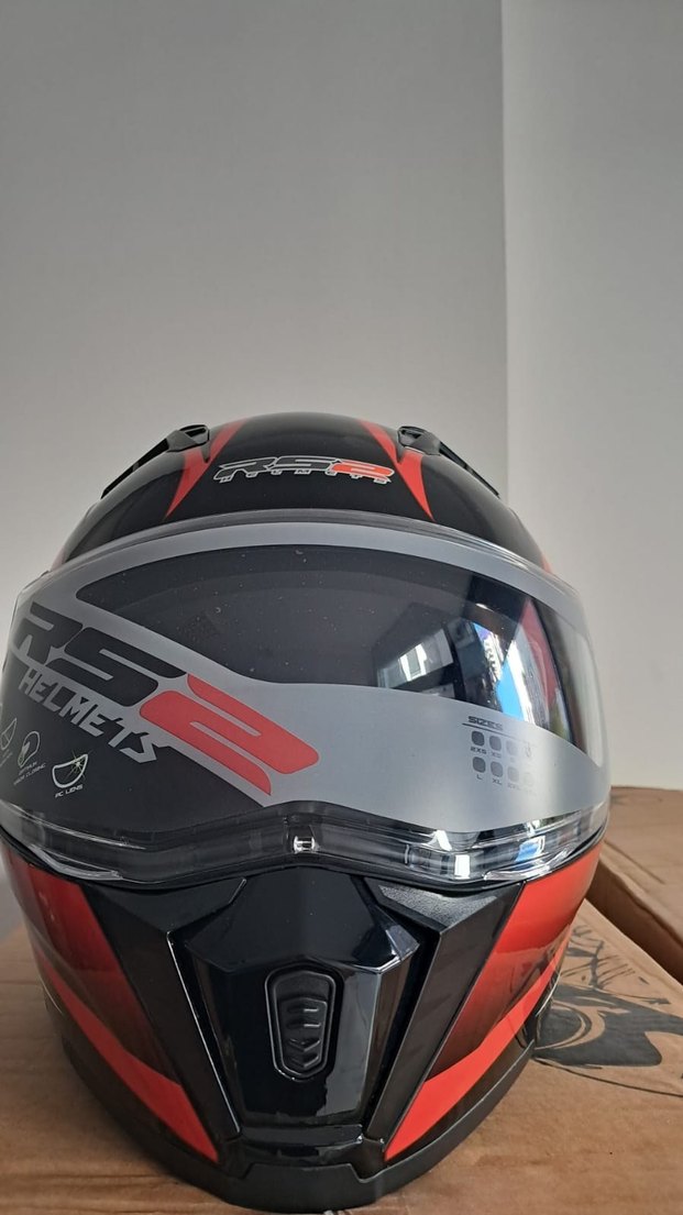 RS2 çene açılır güneş gözlüklü kask - Görsel 3