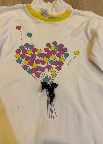 Beyaz Çocuk Uzun Kollu Atlet - Görsel 4