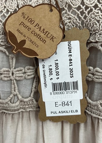 xl Beden ten rengi Renk İnce Askılı Nakışlı Bohem Uzun Elbise