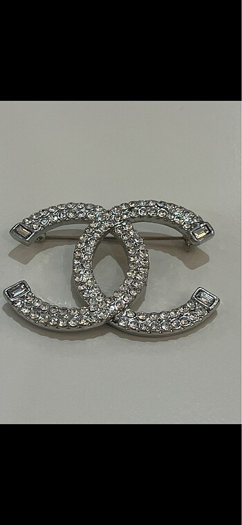 Chanel Chanel zircon broş