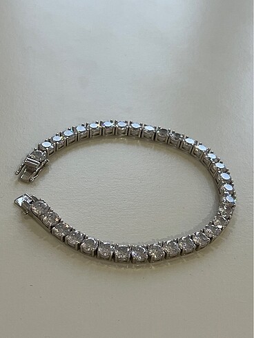 Sterling silver Su yolu bileklik 925 gümüş , taş 5 mg