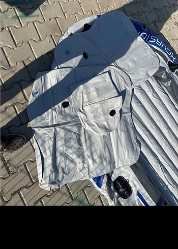 5 kişilik Şişme bot , bot motoru ve motor takma aparatı set - Görsel 6