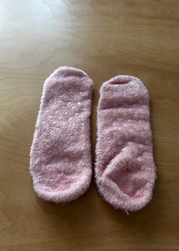 Kızlar için Pembe Yumuşak Ev Terliği - Görsel 2