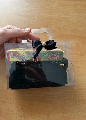 Armine Başörtü Tespih Kına Seti