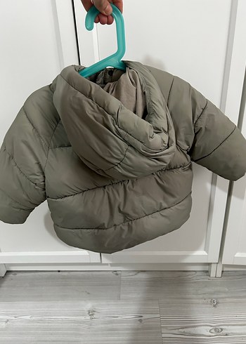 Zara Gri Etnik Desenli Erkek Bebek Mont - Görsel 3