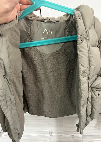 Zara Gri Etnik Desenli Erkek Bebek Mont - Görsel 4