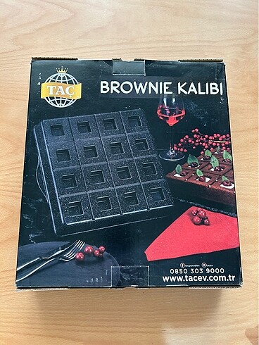 Taç Brownie Kek Kalıbı