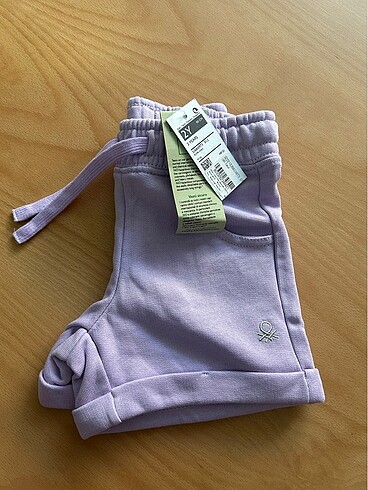 Benetton Benetton Lila Şort