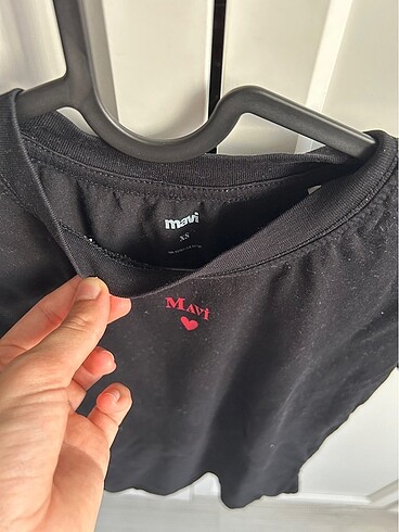 xs Beden Mavi Tshirt
