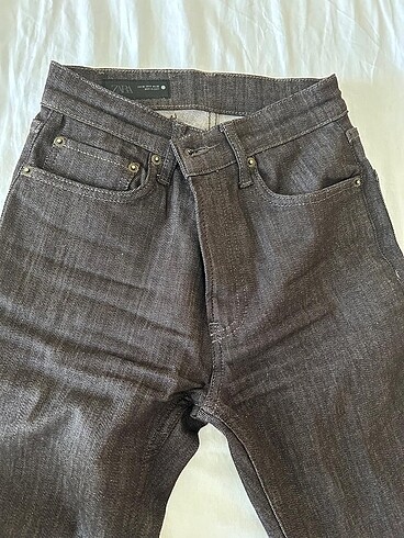 32 Beden kahverengi Renk Zara bootcut pantolon