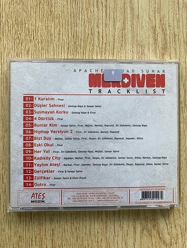 Merdiven - Apache Squad CD - Görsel 2