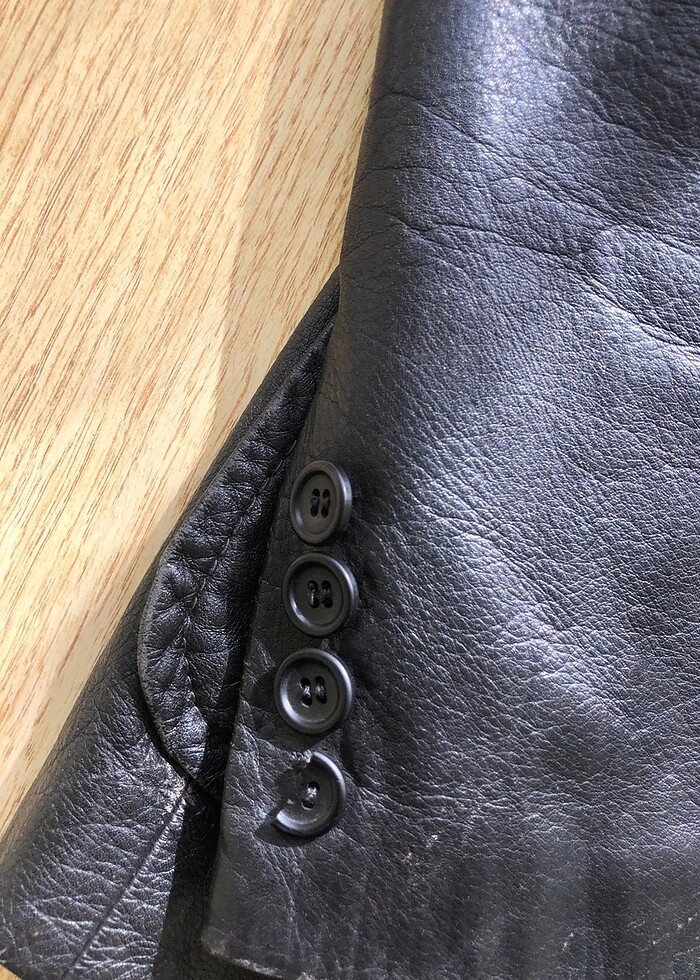 ÇOK ÖZEL ESKİ ALMAN VİNTAGE DERİ CEKET - Görsel 2