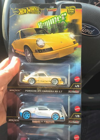 Sarı Porsche 911 Carrera RS 2.7 Oyuncak Araba