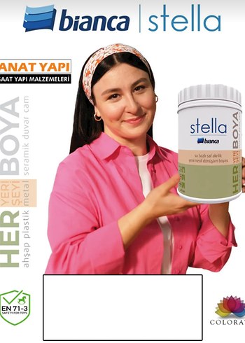 Stella Bianca boya taş rengi