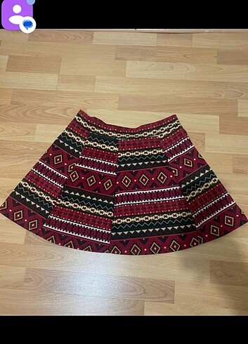 Kadın etnik desen etek 