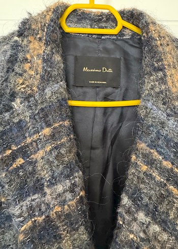 Kadın Massimo Dutti Kışlık Yün Ceket - Görsel 3