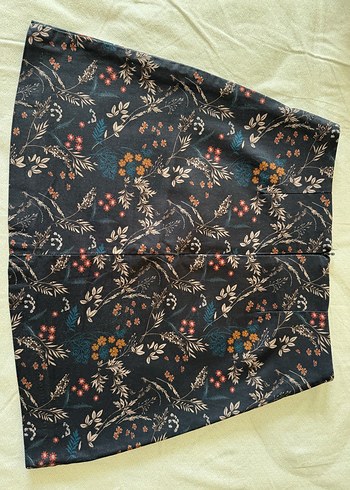 Bohem Çok Renkli Mini Etek - Görsel 3