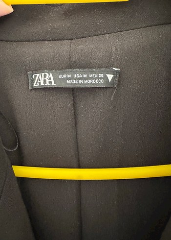 Düğmeli Siyah Kadın Blazer Elbise - Görsel 2