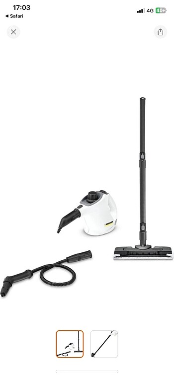 Karcher buharlı temizleyici