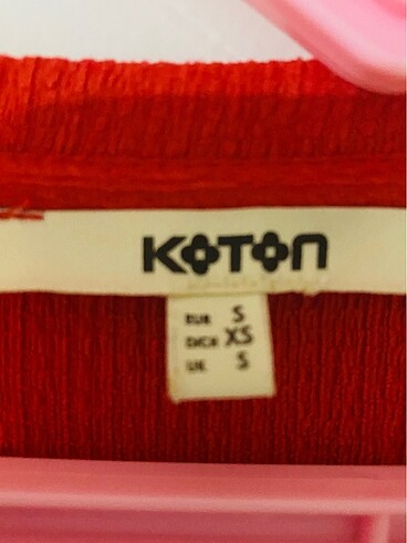 Koton Koton kırmızı elbise