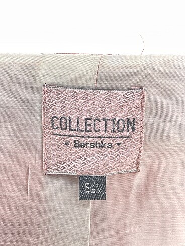 s Beden pembe Renk Bershka Blazer %70 İndirimli.