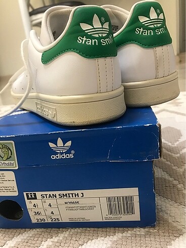 36 Beden beyaz Renk Adidas Stan Smith Spor Ayakkabı