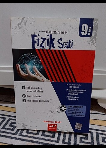 9. sınıf çap yayınları fizik seti 
