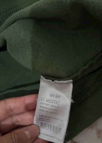 8 Yaş Beden Erkek çocukKapüşonlu Baskılı Sweatshirt