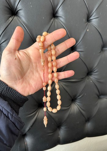 Halkalı İmame Özel işçilikli Sıkma kehribar - Görsel 2