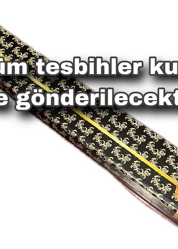 Halkalı İmame Özel işçilikli Sıkma kehribar - Görsel 3