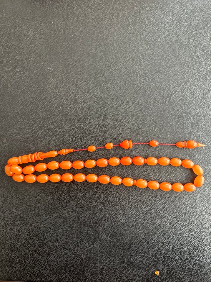 Halkalı İmame İşçilikli Sıkma Kehribar - Görsel 3