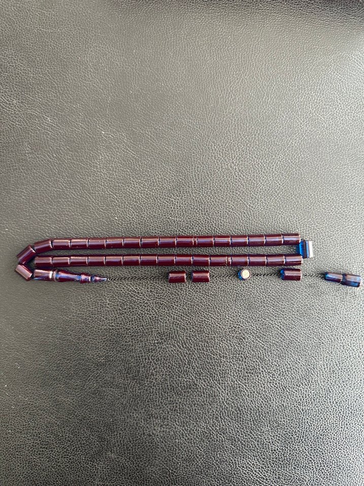 İmzalı Yansımalı Aykırı Renk Ateş Kehribar - Görsel 2