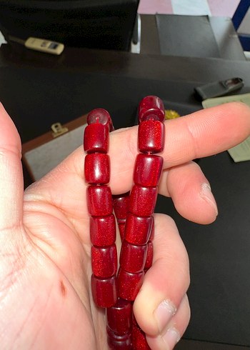 Özel malzeme simli Sıkma Kehribar - Görsel 2