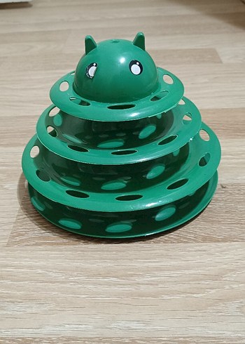 Yeşil Kedi Oyuncağı Çok Katmanlı - Görsel 3