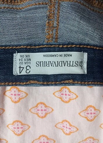 Stradivarius Jean mavi