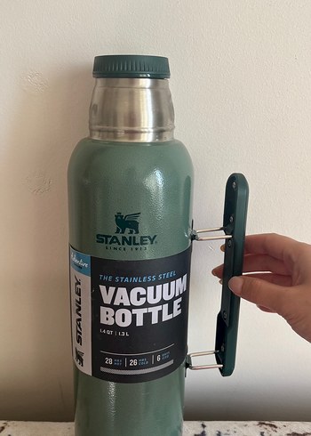 Stanley Paslanmaz Çelik Termos 1.3L Yeşil - Görsel 3