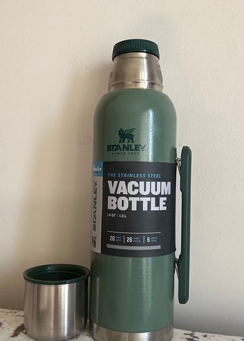 Stanley Paslanmaz Çelik Termos 1.3L Yeşil - Görsel 5