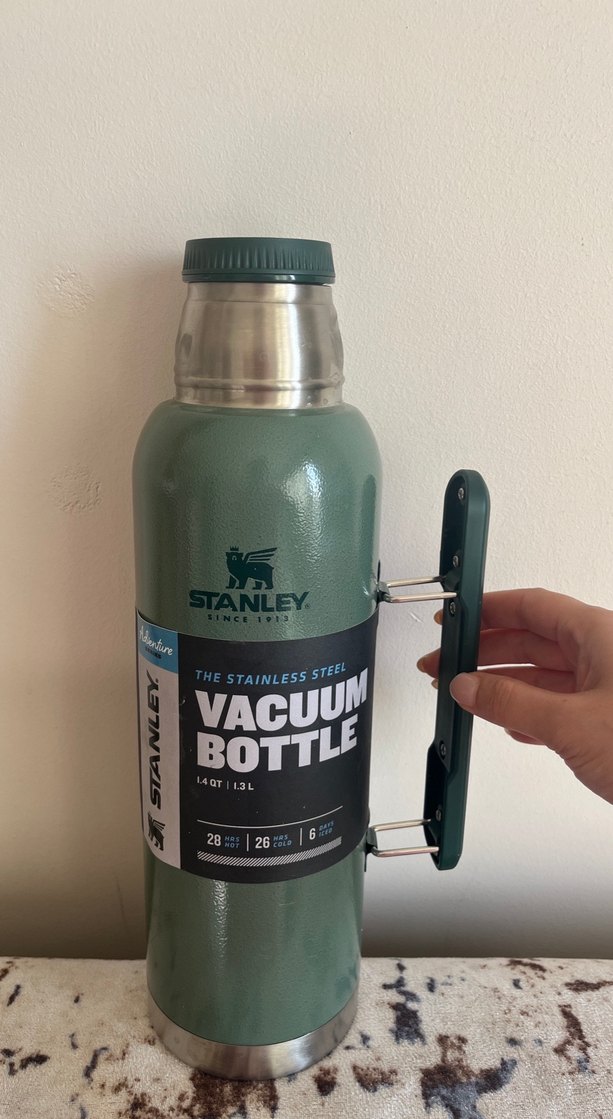 Stanley Paslanmaz Çelik Termos 1.3L Yeşil - Görsel 3