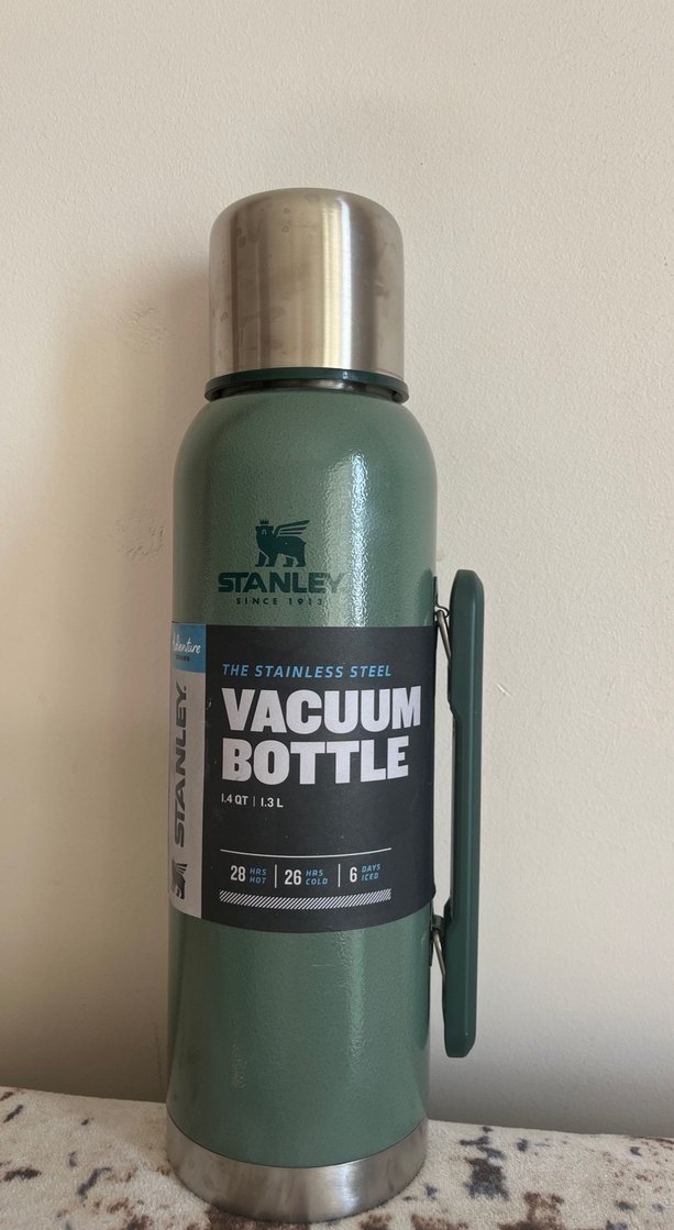 Stanley Paslanmaz Çelik Termos 1.3L Yeşil - Görsel 4