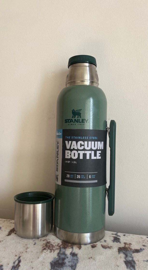 Stanley Paslanmaz Çelik Termos 1.3L Yeşil - Görsel 5
