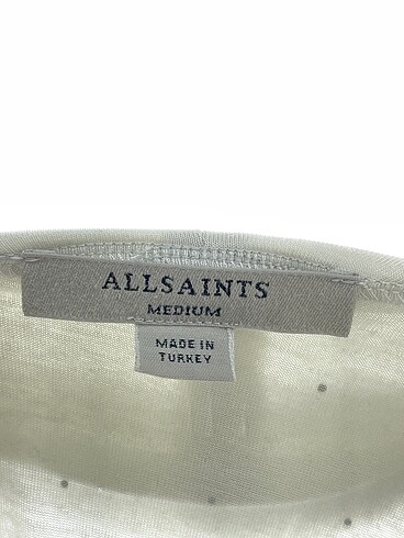 m Beden beyaz Renk All Saints Bluz %70 İndirimli.