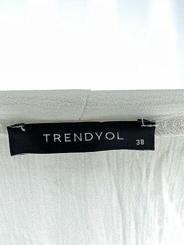 38 Beden beyaz Renk Trendyol & Milla Uzun Etek %70 İndirimli.