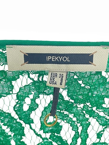 36 Beden yeşil Renk ipekyol Kısa Elbise %70 İndirimli.