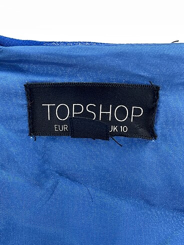 38 Beden lacivert Renk Topshop Kısa Elbise %70 İndirimli.