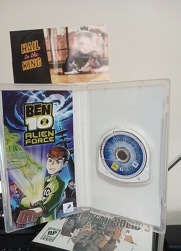  Beden PSP BEN 10 BEN TEN ALİEN FORCE OYUNU